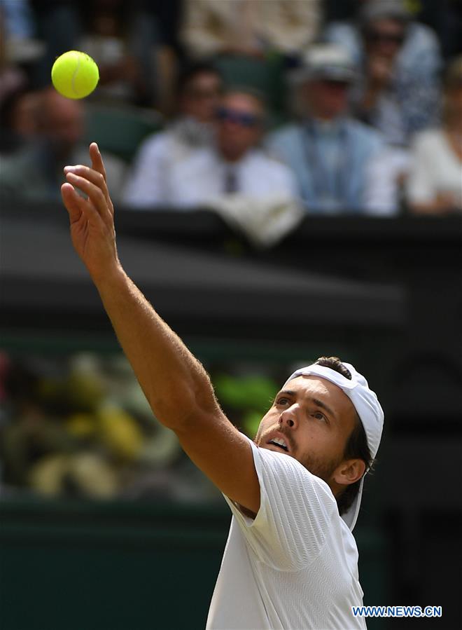 (SP)BRITAIN-LONDON-TENNIS-WIMBLEDON-DAY 7