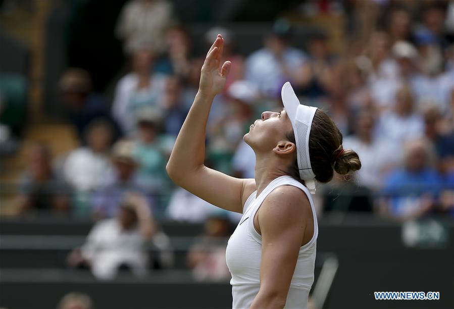 (SP)BRITAIN-LONDON-TENNIS-WIMBLEDON-WOMEN'S SINGLES-DAY 7