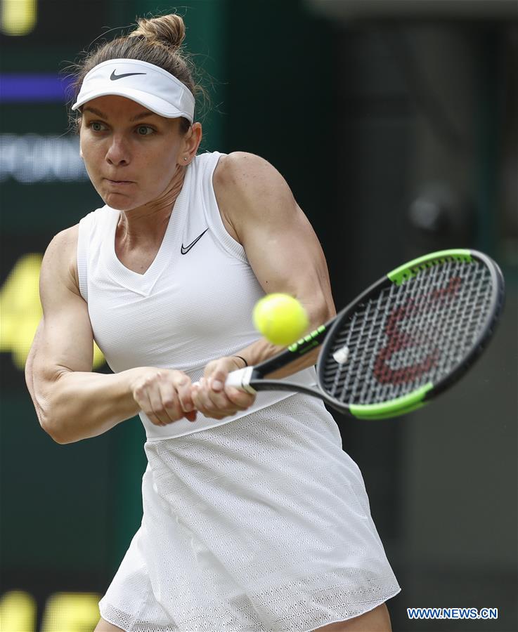 (SP)BRITAIN-LONDON-TENNIS-WIMBLEDON-WOMEN'S SINGLES-DAY 7