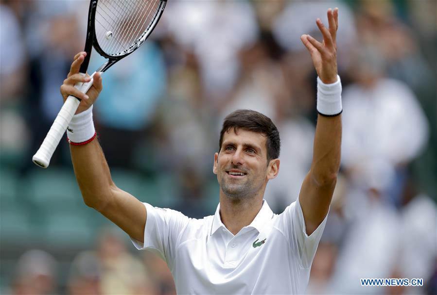 (SP)BRITAIN-LONDON-TENNIS-WIMBLEDON-MEN'S SINGELS-DAY 7