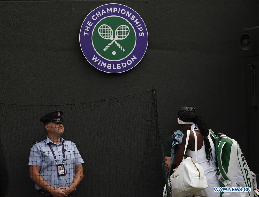 (SP)BRITAIN-LONDON-TENNIS-WIMBLEDON-WOMEN'S SINGLES-DAY 7