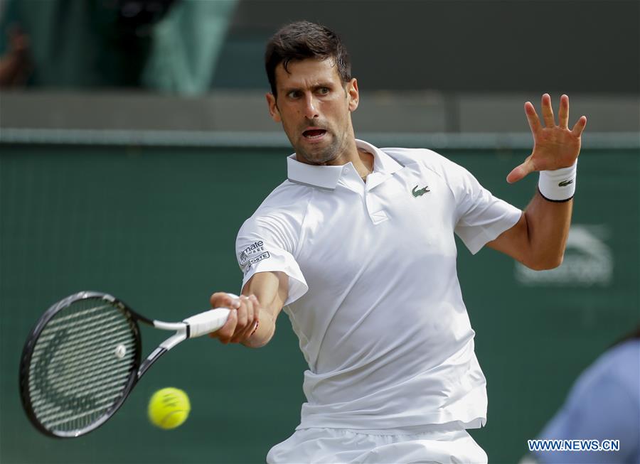 (SP)BRITAIN-LONDON-TENNIS-WIMBLEDON-MEN'S SINGELS-DAY 7