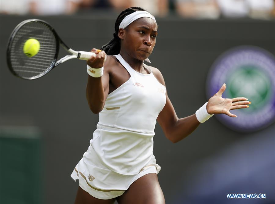 (SP)BRITAIN-LONDON-TENNIS-WIMBLEDON-WOMEN'S SINGLES-DAY 7
