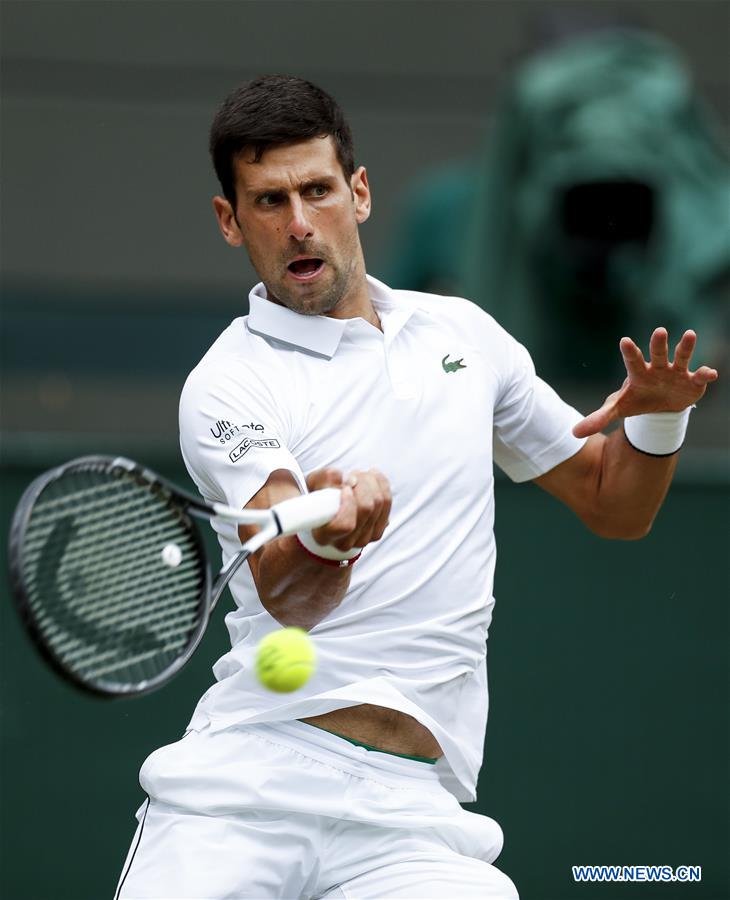 (SP)BRITAIN-LONDON-TENNIS-WIMBLEDON-MEN'S SINGELS-DAY 7