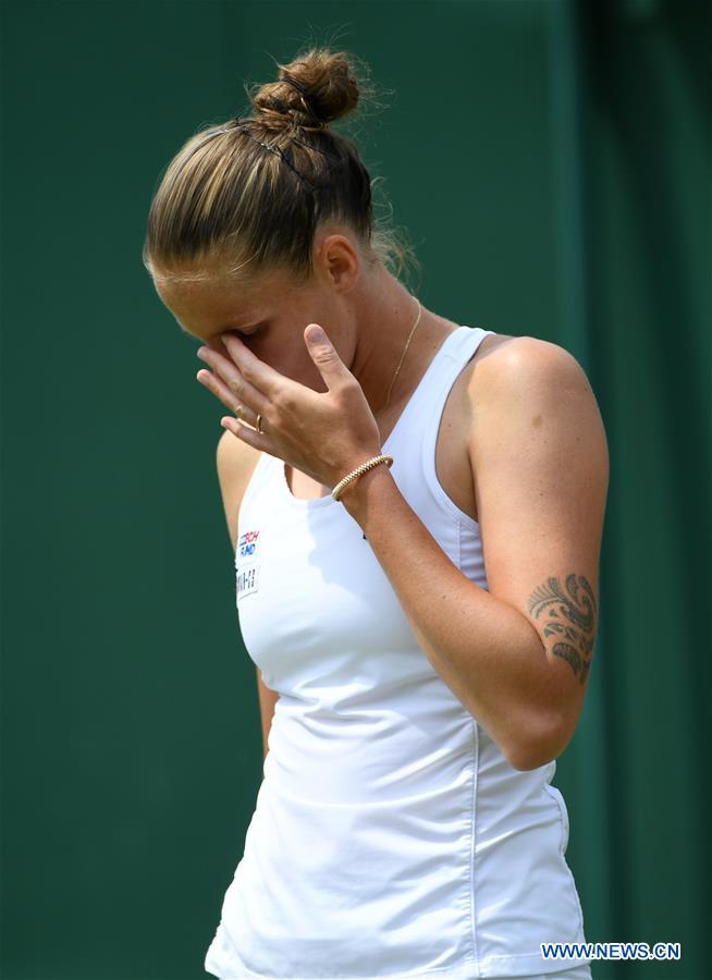 (SP)BRITAIN-LONDON-TENNIS-WIMBLEDON-WOMEN'S SINGLES-DAY 7