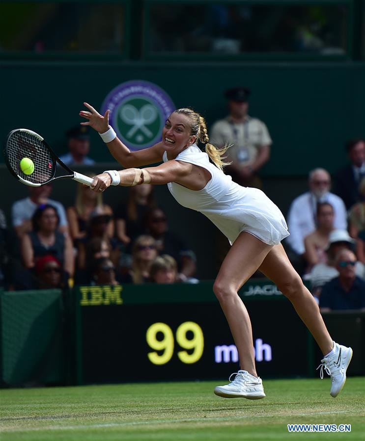 (SP)BRITAIN-LONDON-TENNIS-WIMBLEDON-WOMEN'S SINGLES-DAY 7