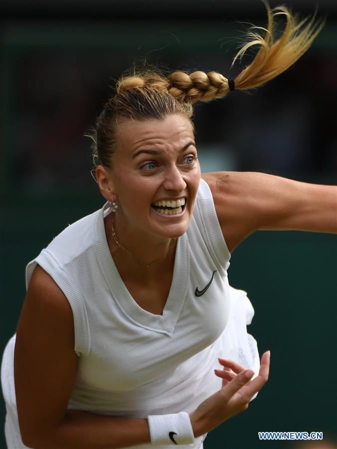 (SP)BRITAIN-LONDON-TENNIS-WIMBLEDON-WOMEN'S SINGLES-DAY 7