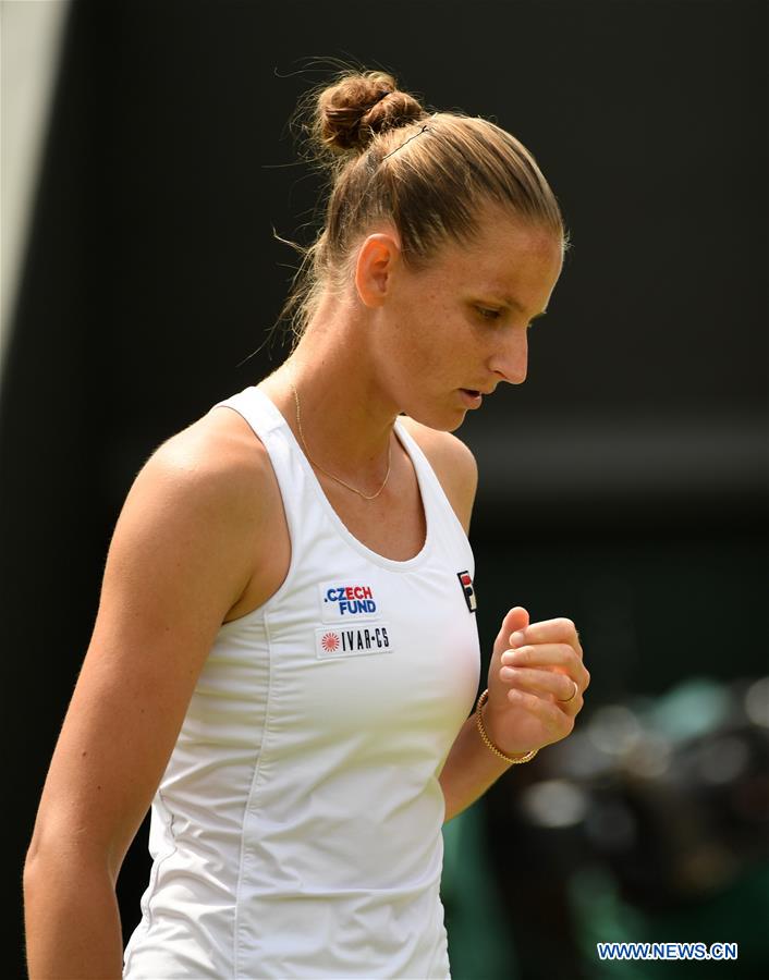 (SP)BRITAIN-LONDON-TENNIS-WIMBLEDON-WOMEN'S SINGLES-DAY 7