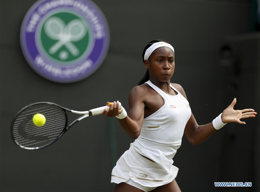 (SP)BRITAIN-LONDON-TENNIS-WIMBLEDON-WOMEN'S SINGLES-DAY 7