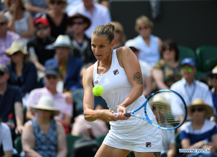 (SP)BRITAIN-LONDON-TENNIS-WIMBLEDON-WOMEN'S SINGLES-DAY 7