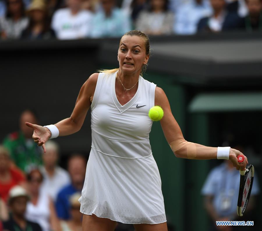 (SP)BRITAIN-LONDON-TENNIS-WIMBLEDON-WOMEN'S SINGLES-DAY 7
