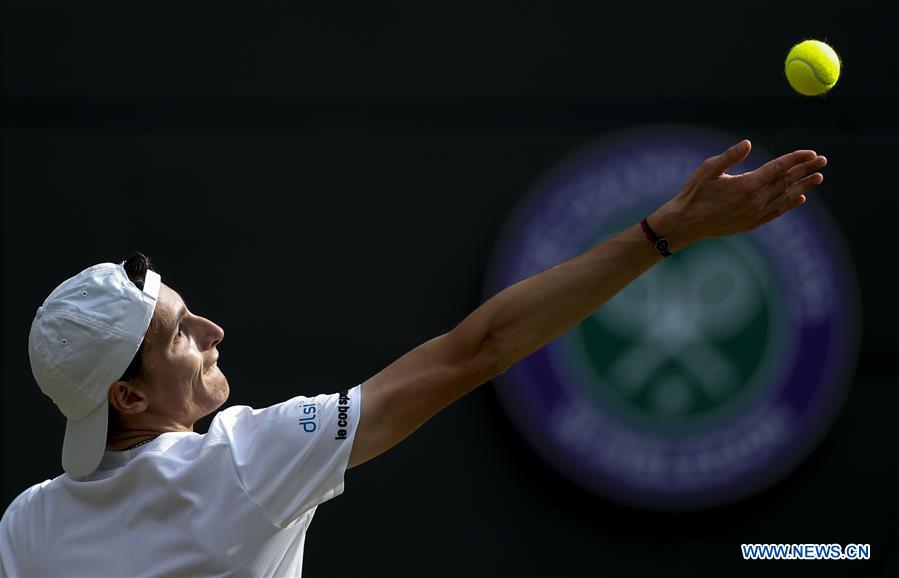 (SP)BRITAIN-LONDON-TENNIS-WIMBLEDON-MEN'S SINGELS-DAY 7