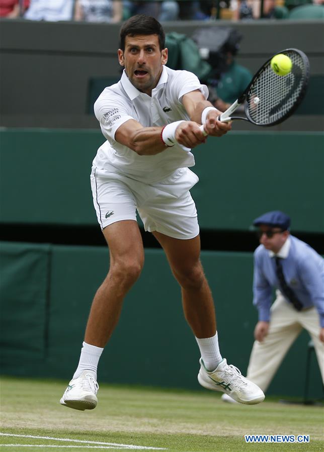 (SP)BRITAIN-LONDON-TENNIS-WIMBLEDON-MEN'S SINGELS-DAY 7