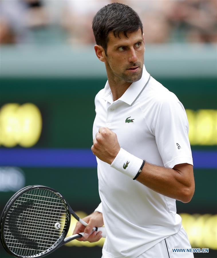 (SP)BRITAIN-LONDON-TENNIS-WIMBLEDON-MEN'S SINGELS-DAY 7