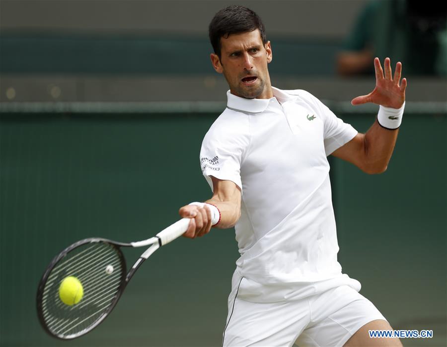 (SP)BRITAIN-LONDON-TENNIS-WIMBLEDON-MEN'S SINGELS-DAY 7