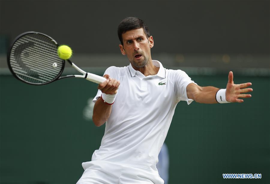 (SP)BRITAIN-LONDON-TENNIS-WIMBLEDON-MEN'S SINGELS-DAY 7