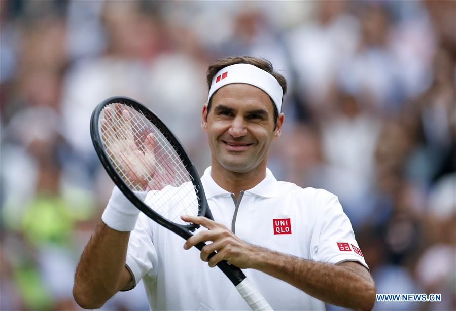 (SP)BRITAIN-LONDON-TENNIS-WIMBLEDON-MEN'S SINGLES-DAY 7