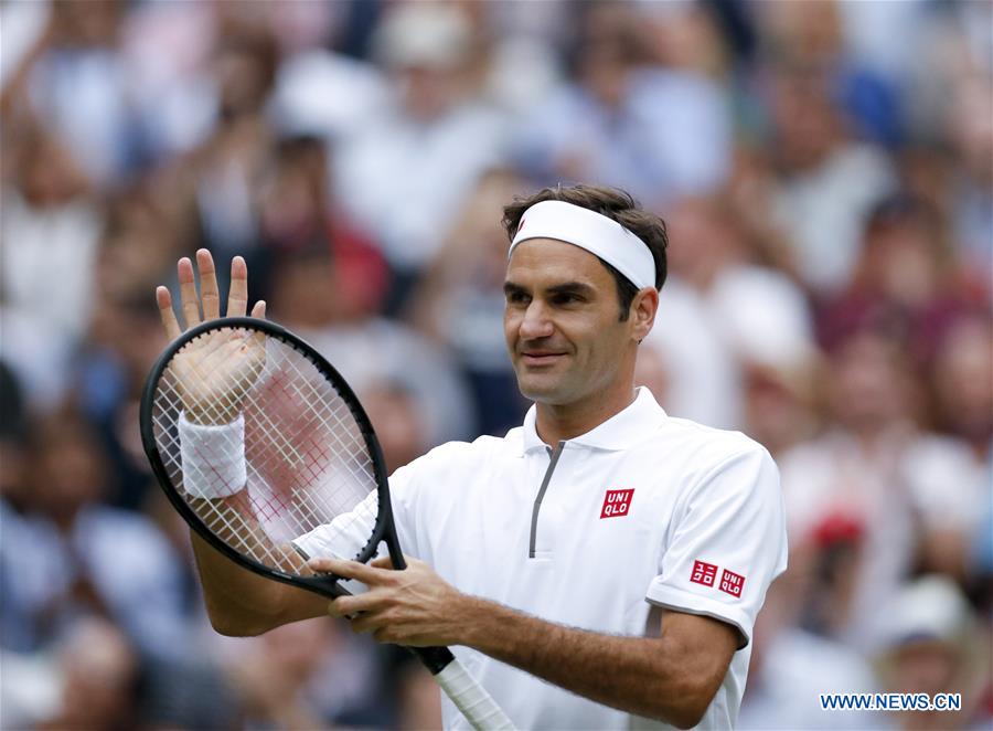 (SP)BRITAIN-LONDON-TENNIS-WIMBLEDON-MEN'S SINGLES-DAY 7