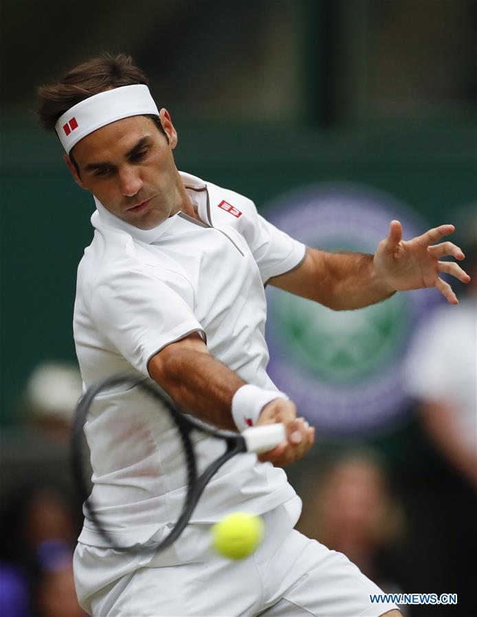 (SP)BRITAIN-LONDON-TENNIS-WIMBLEDON-MEN'S SINGLES-DAY 7