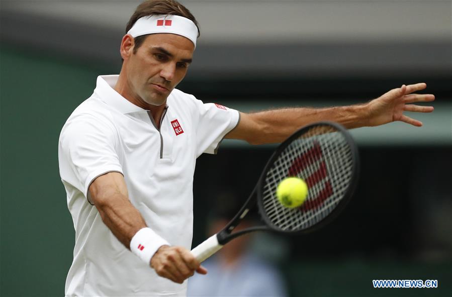 (SP)BRITAIN-LONDON-TENNIS-WIMBLEDON-MEN'S SINGLES-DAY 7