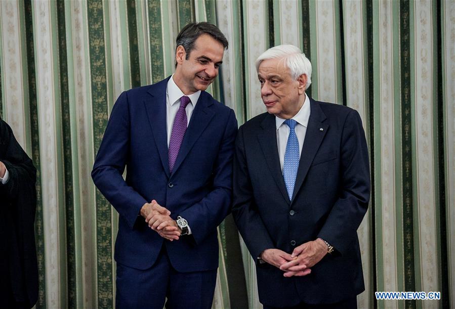 GREECE-ATHENS-GOVERNMENT-SWEARING-IN CEREMONY