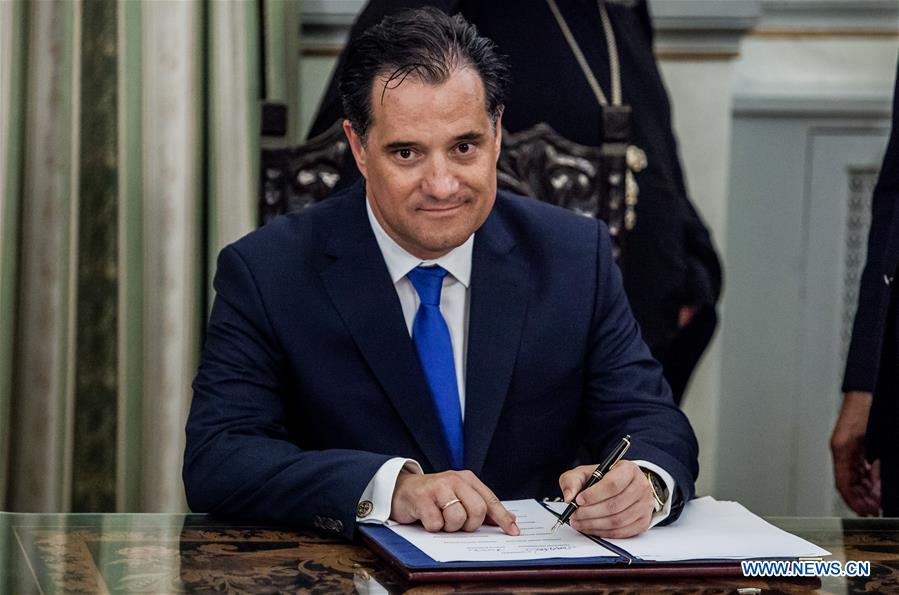 GREECE-ATHENS-GOVERNMENT-SWEARING-IN CEREMONY