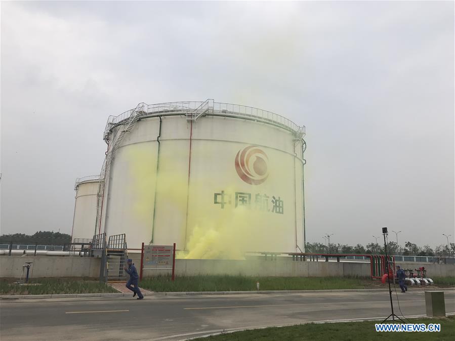 (BeijingCandid)CHINA-BEIJING-DAXING AIRPORT-FIRE DRILL (CN)