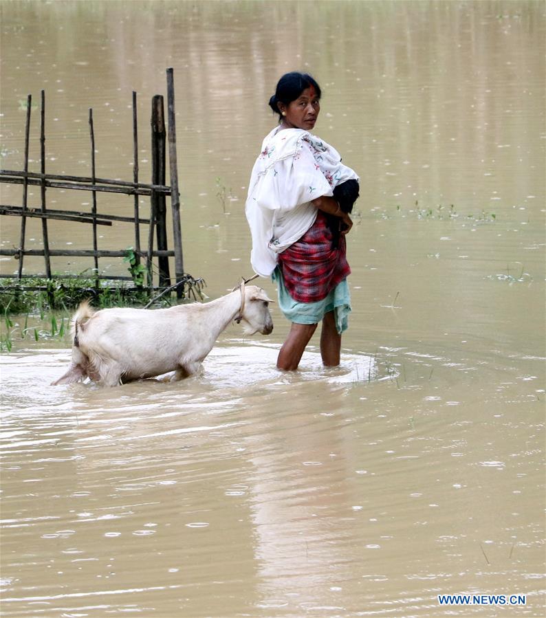 INDIA-ASSAM-FLOODS