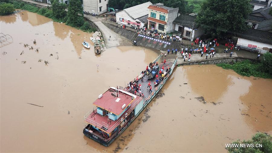 CHINA-HUNAN-CHANGSHA-FLOOD-RESIDENTS RELOCATION (CN)