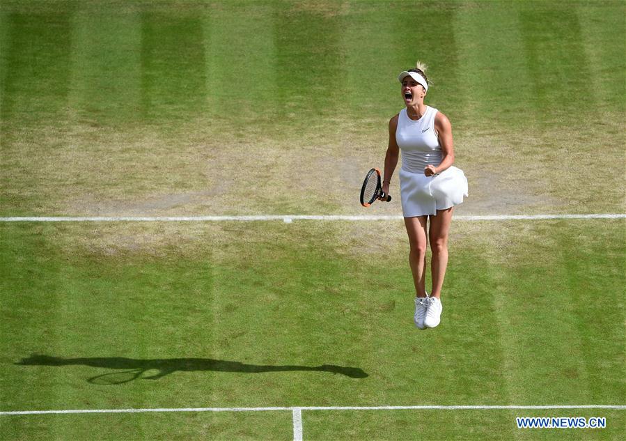 (SP)BRITAIN-LONDON-TENNIS-WIMBLEDON-DAY 8