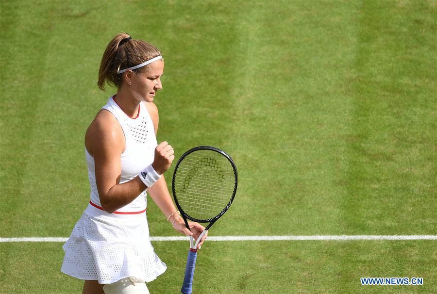 (SP)BRITAIN-LONDON-TENNIS-WIMBLEDON-DAY 8