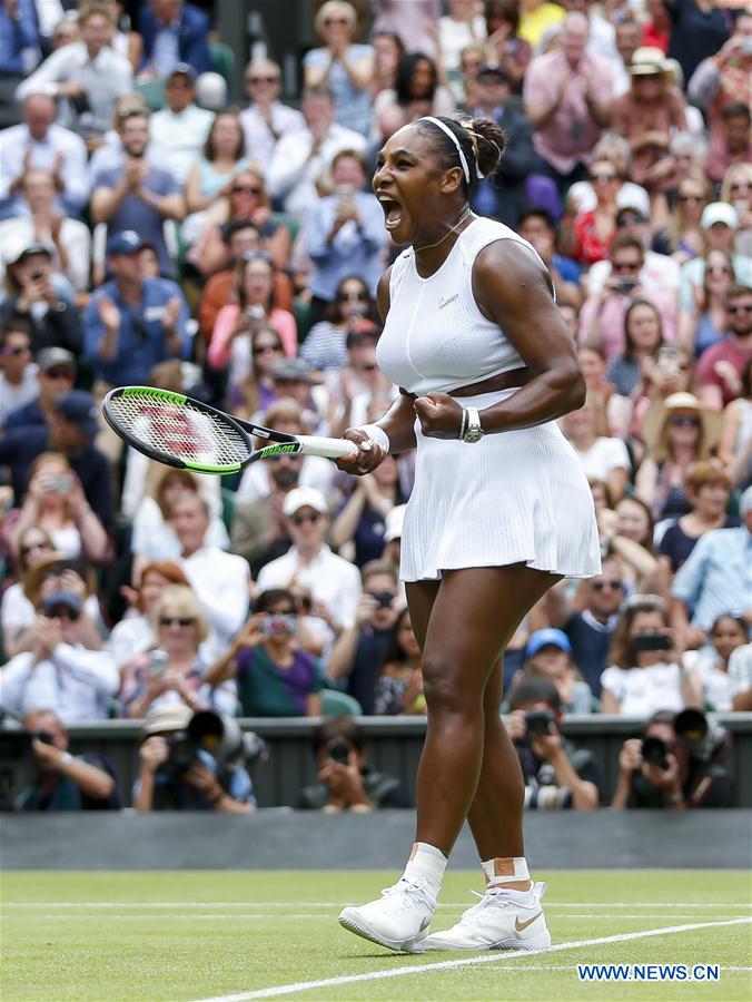 (SP)BRITAIN-LONDON-TENNIS-WIMBLEDON-DAY 8