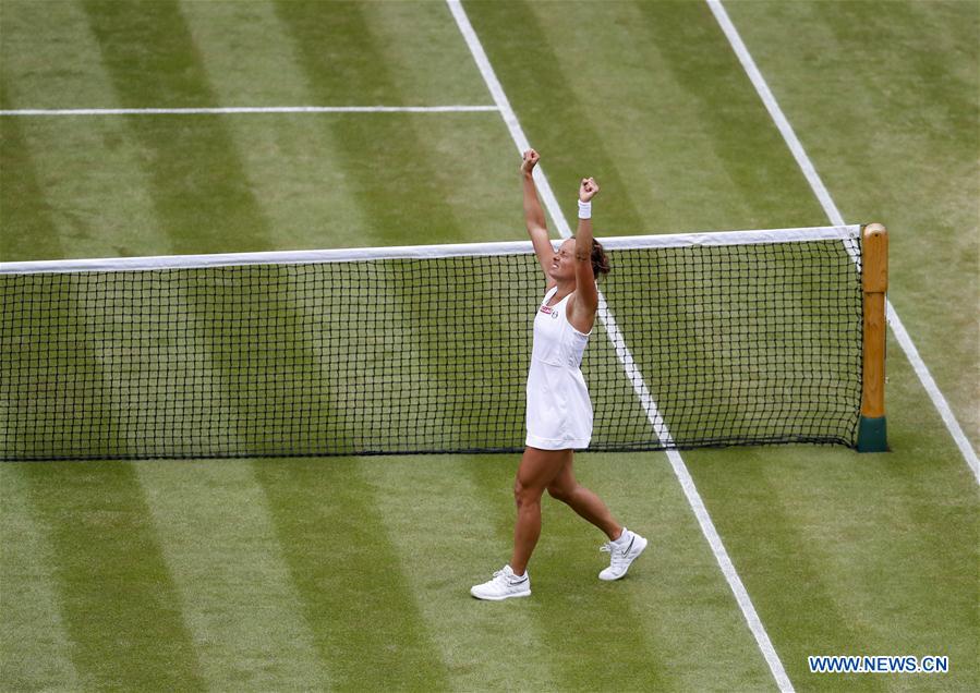 (SP)BRITAIN-LONDON-TENNIS-WIMBLEDON-DAY 8