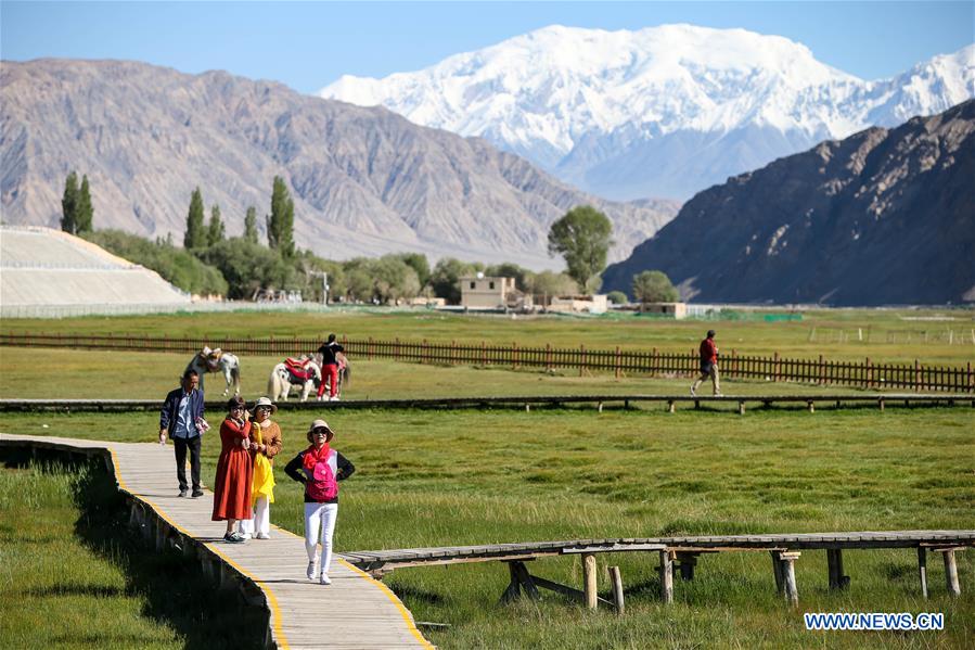 CHINA-XINJIANG-TAXKORGAN-SUMMER-SCENERY (CN)
