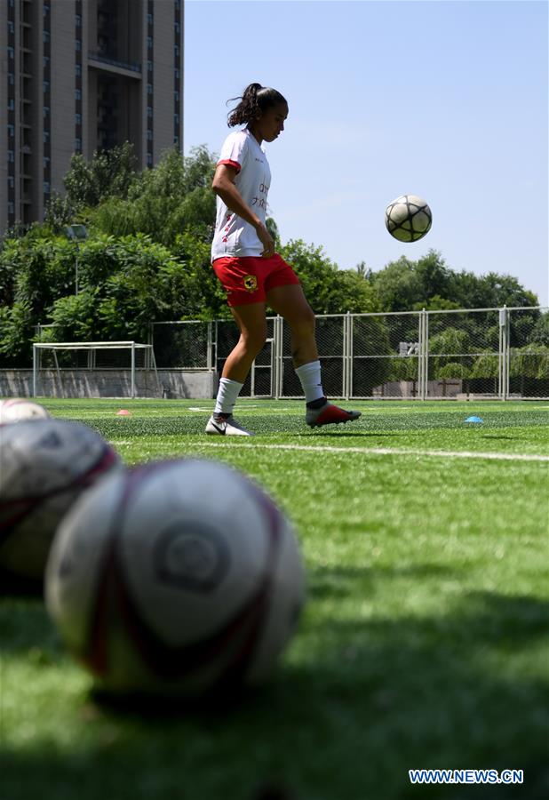 (SP)CHINA-CHANGCHUN-BRAZILLIAN FOOTBALLER (CN)