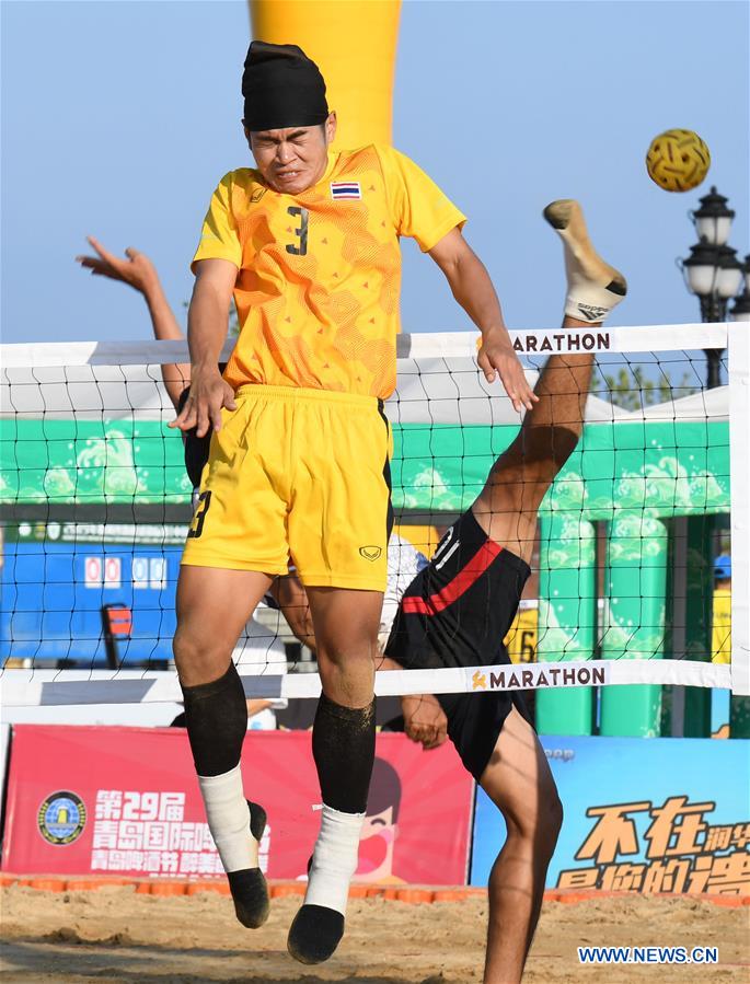 (SP)CHINA-QINGDAO-SEPAKTAKRAW-ASIAN BEACH CHAMPIONSHIP