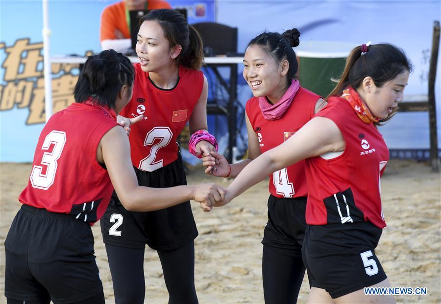 (SP)CHINA-QINGDAO-SEPAKTAKRAW-ASIAN BEACH CHAMPIONSHIP