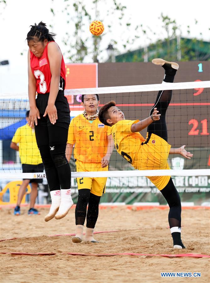 (SP)CHINA-QINGDAO-SEPAKTAKRAW-ASIAN BEACH CHAMPIONSHIP