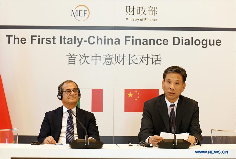 ITALY-MILAN-CHINA-FINANCE DIALOGUE-LIU KUN