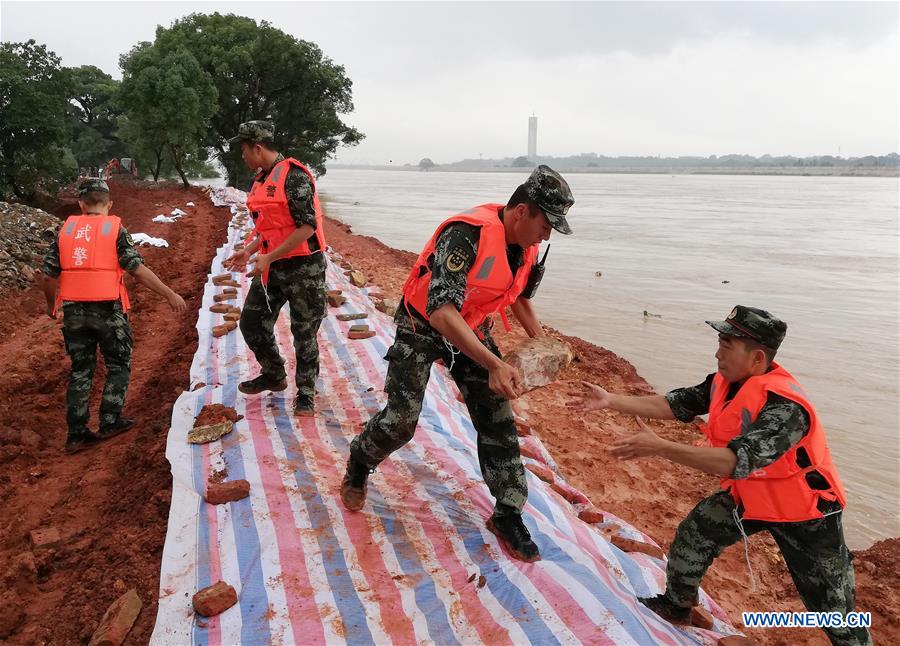 #CHINA-JIANGXI-FLOOD CONTROL MEASURES (CN)