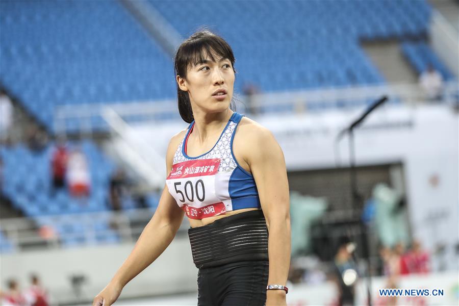 (SP)CHINA-SHENYANG-ATHLETICS-WOMEN'S JAVELIN THROW
