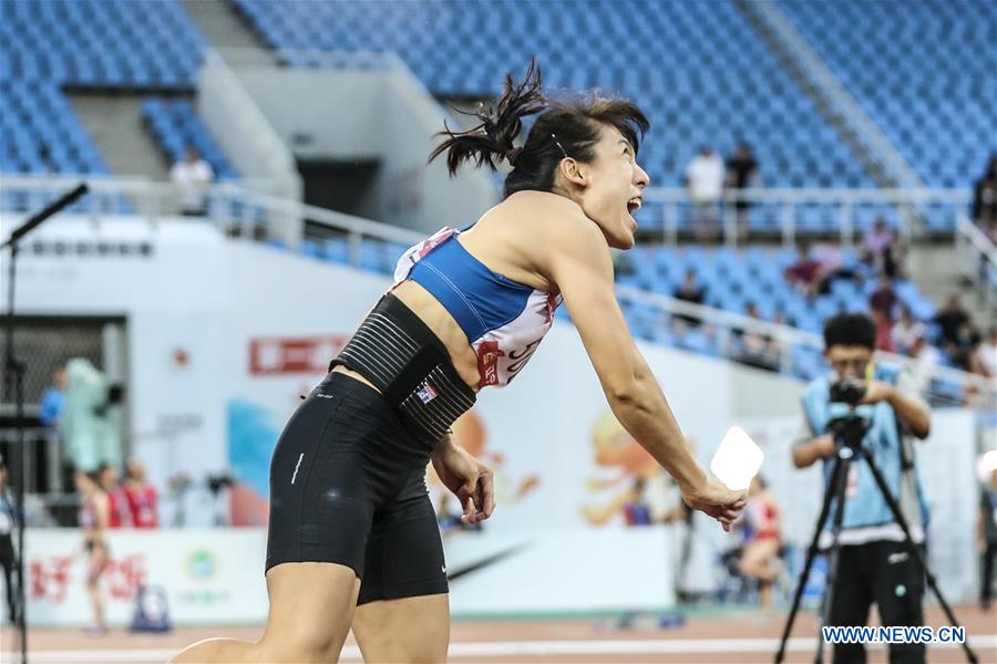 (SP)CHINA-SHENYANG-ATHLETICS-WOMEN'S JAVELIN THROW