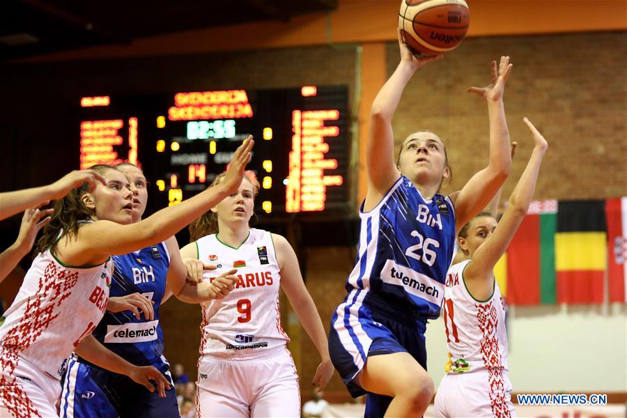 (SP)BOSNIA AND HERZEGOVINA-SARAJEVO-BASKETBALL-WOMEN-EUROPEAN CHAMPIONSHIP-BIH VS BELARUS