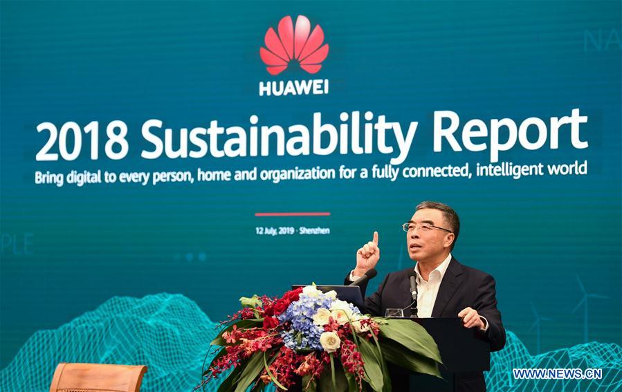 CHINA-SHENZHEN-HUAWEI-REPORT-RELEASE (CN)