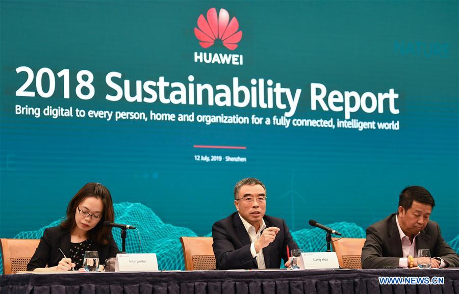 CHINA-SHENZHEN-HUAWEI-REPORT-RELEASE (CN)