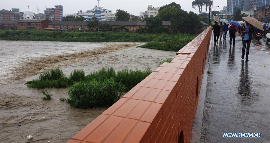 NEPAL-KATHMANDU-MONSOON SEASON-FLOOD ALERT