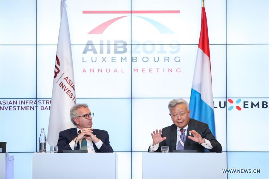 LUXEMBOURG-AIIB-ANNUAL MEETING