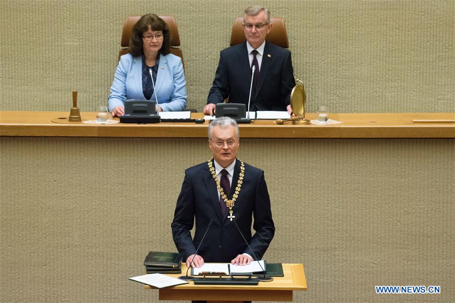 LITHUANIA-VILNIUS-PRESIDENT-INAUGURATION CEREMONY