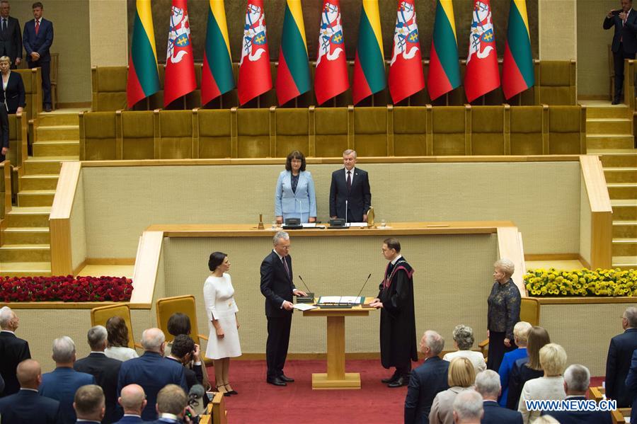 LITHUANIA-VILNIUS-PRESIDENT-INAUGURATION CEREMONY