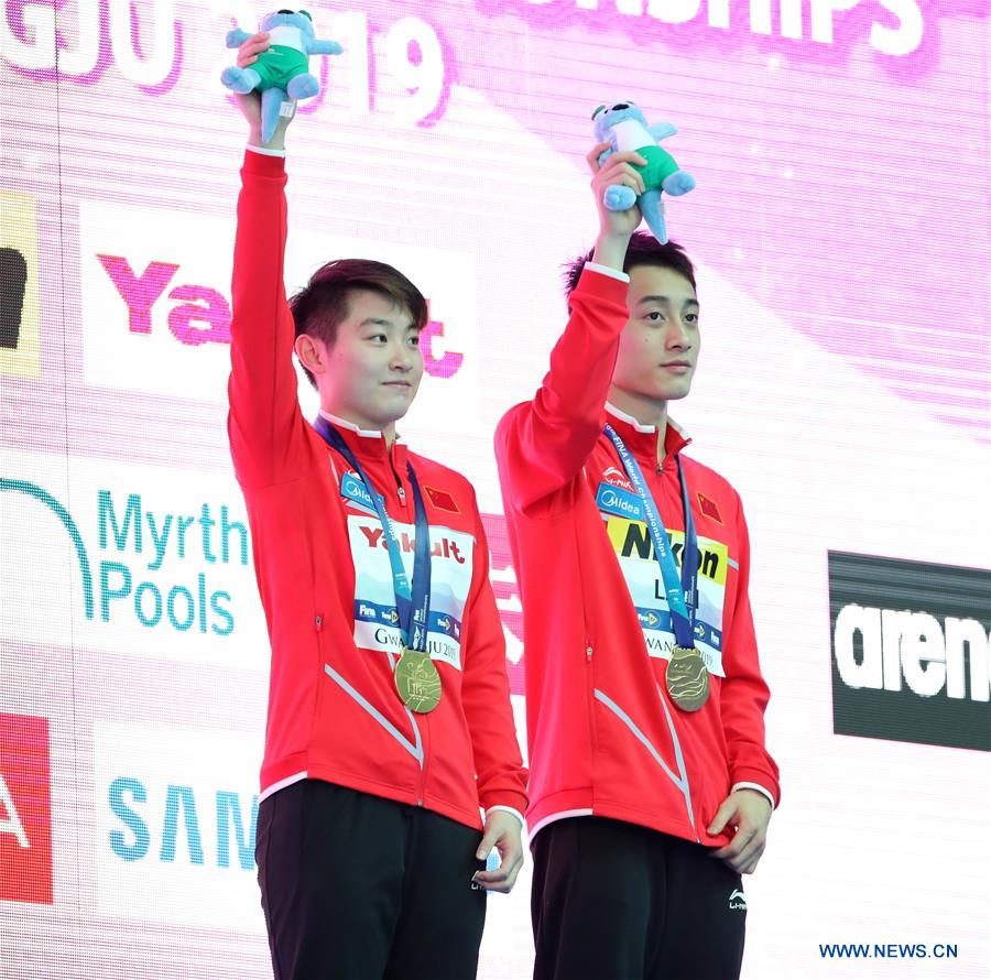 (SP)SOUTH KOREA-GWANGJU-FINA WORLD CHAMPIONSHIPS-DIVING-MIXED 10M SYNCHRONISED